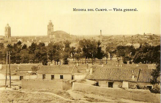 Vista general desde el cerro de la Mota. Luis Saus, 1918