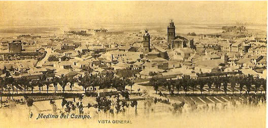 Vista general desde el cerro de la Mota. Honorio Román, 1903-1904