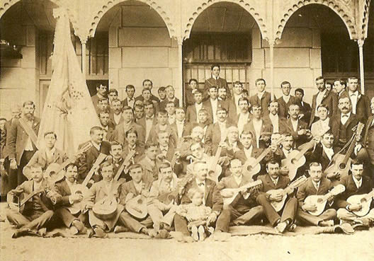 Orfeón Sarabriente. 22 de junio de 1905