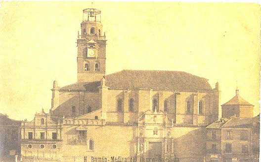 Colegisata de San Antolín. Fachada principal. Honorio Román, 1903-1904