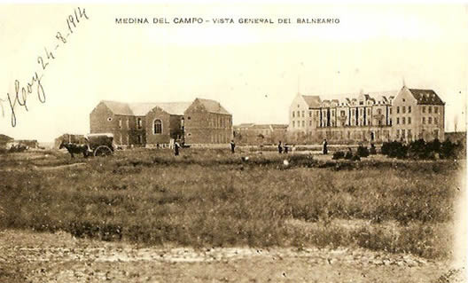 Balneario de las Salinas. Vista general. 1912