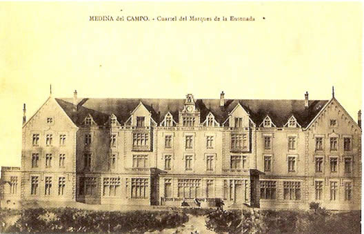 Balneario de las Salinas. Fachada principal del Gran Hotel. (alzado del proyecto original). 1911