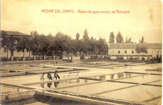 Balneario de las Salinas. Balsas de aguas madres. Castañeira, Álvarez y Levenfeld, h.1915