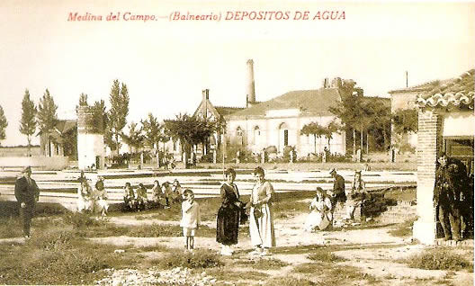 Balneario de las Salinas. Depósitos de agua. 1918-1919