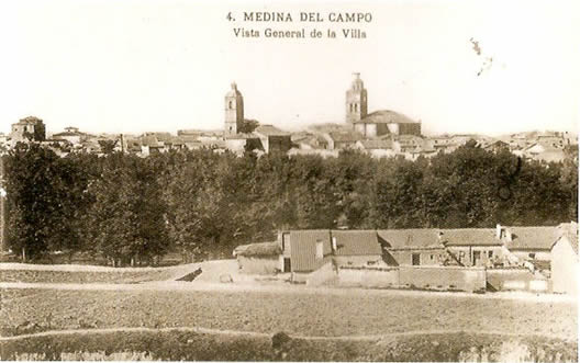 El Chopal desde el cerro de la Mota. 1903-1904