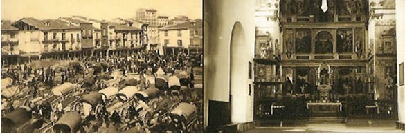Plaza Mayor de la Hispanidad y Parroquia de Santiago Apóstol