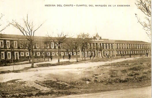 Cuartel Marqués de la Ensenada. Fachada principal. 1912
