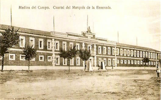 Cuartel Marqués de la Ensenada. Fachada principal. 1903-1904