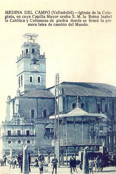 La Colegiatas de San Antolñin y el templete, H.1928