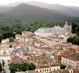 Vista área de San Ildefonso-La Granja. / EL NORTE