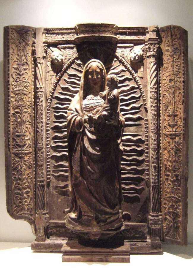 RETABLO DE LA VIRGEN DEL PÓPULO. Regresamos