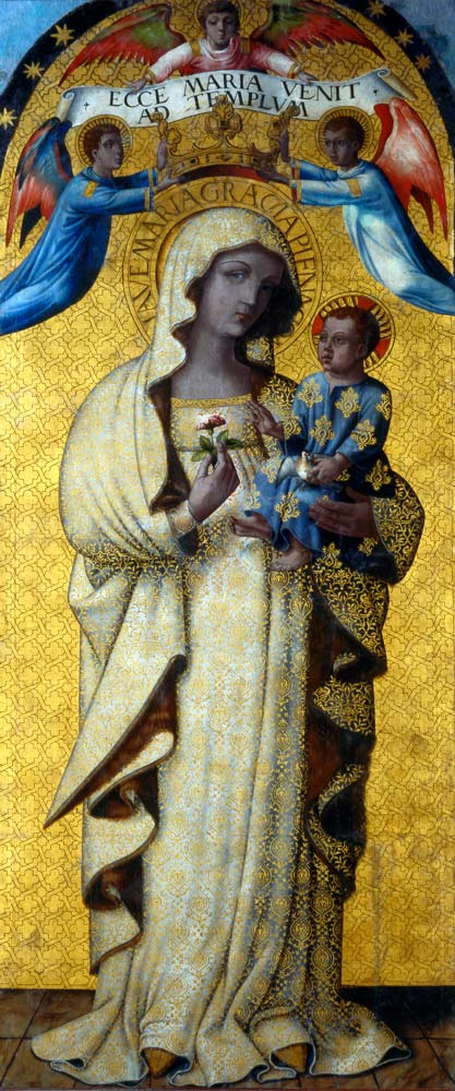Nuestra Señora de la Antigua Antón Pérez (atribución) Ultimo cuarto del siglo XVI
