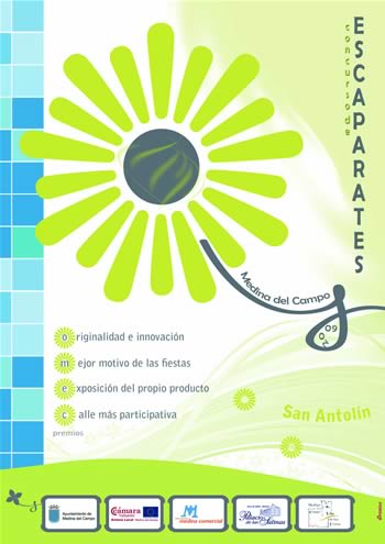 Cartel Concurso de Escaparates San Antolín 2009