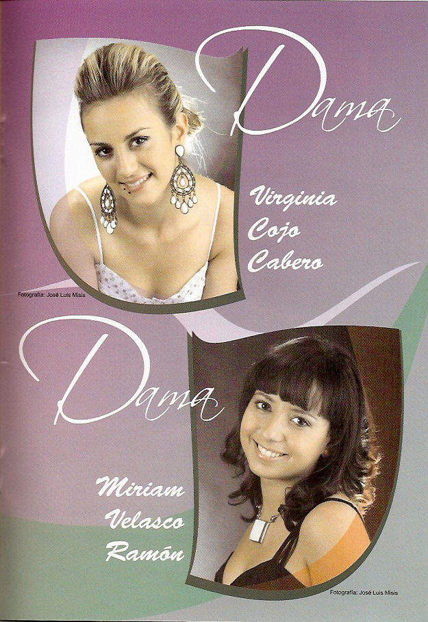 Damas: Virginia Cojo Cabrero y Mariam Velasco Ramón