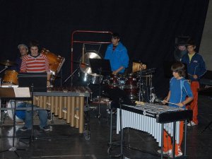 Alumnos de Percusión de la Escuela de Musica de Medina del Campo. :: FRAN JIMÉNEZ