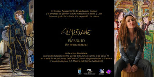 Cartel exposición "Embrujo"