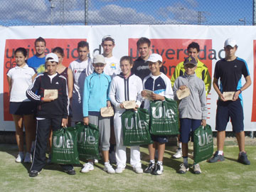 Ganadores-II Torneo-Tenis-ULE