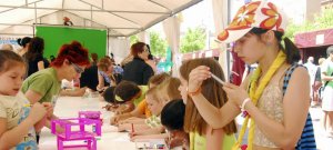 Actividades en la Feria de la Juventud celebrada el año pasado. ::  FRAN JIMÉNEZ