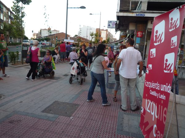 Actividades en el barrio de Santo Tomás