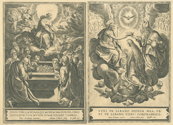 Asunción de la Virgen y  Coronación de María por la Santísima Trinidad