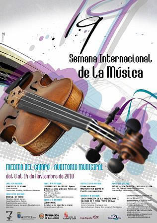 Cartel XIX Semana Internacional de la Música