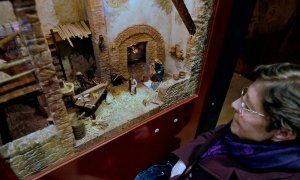 Uno de los doce dioramas que pueden verse en la exposición. :: FRAN JIMÉNEZ