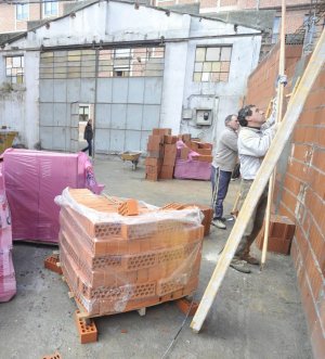 Obras en el Museo de la Semana Santa. :: FRAN JIMÉNEZ