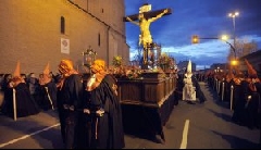 Procesión de la Caridad, una de las hermandades penitenciales. :: FRAN JIMÉNEZ