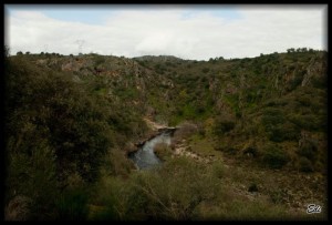 El cañón del Río Las Uces, entre Masueco y Pereña de la Ribera 