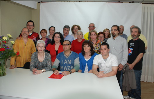 Presentación de la candidatura de Izquierda unida para las elecciones municipales del 22 de mayo de 2011