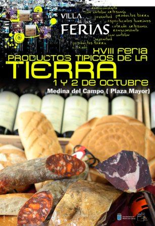 Cartel de la XVIII Feria de productos de la Tierra