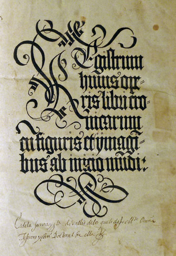 Liber Chronicarum o Crónica de Nuremberg. Hartmann Schedel Nuremberg: Anton Koberger, 1493 Incunable con estampas xilográficas /49 x 34 cm Biblioteca de la Catedral de Valladolid 