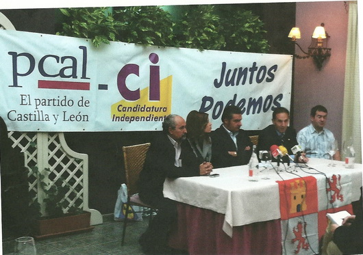 PCAL-CI presenta al candidato a la alcaldía de Medina del Campo