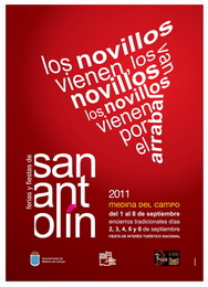Cartel de las Ferias y Fiestas de San Antolín 2011