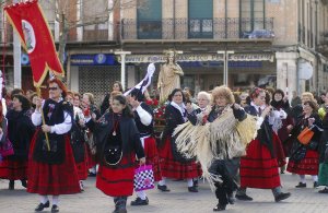 Baile de las águedas de Medina del Campo. :: FRAN JIMÉNEZ