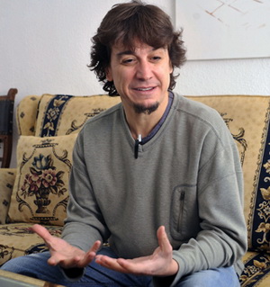El actor y director, Javier Veiga :: Fran Jiménez 