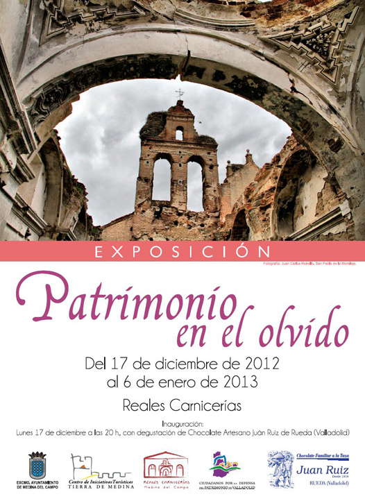 Cartel exposición Patrimonio en el olvido