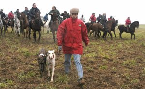 Campeonato de galgos celebrado en Medina del Campo en 2003. :: FRAN JIMÉNEZ