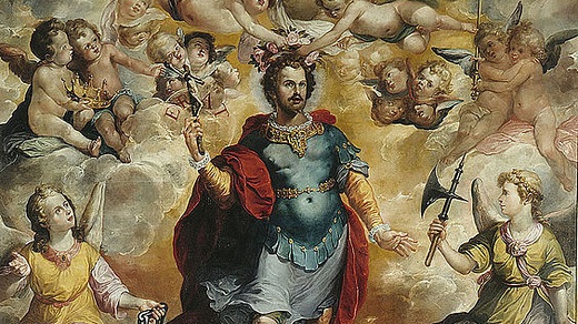 San Hermenegildo fue decapitado por ir en contra de la religión mayoritaria