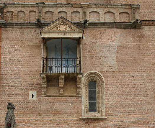 Balcón-Altar Virgen del Pópulo de la Iglesias Colegiara de San Antolín de Medina del Campo