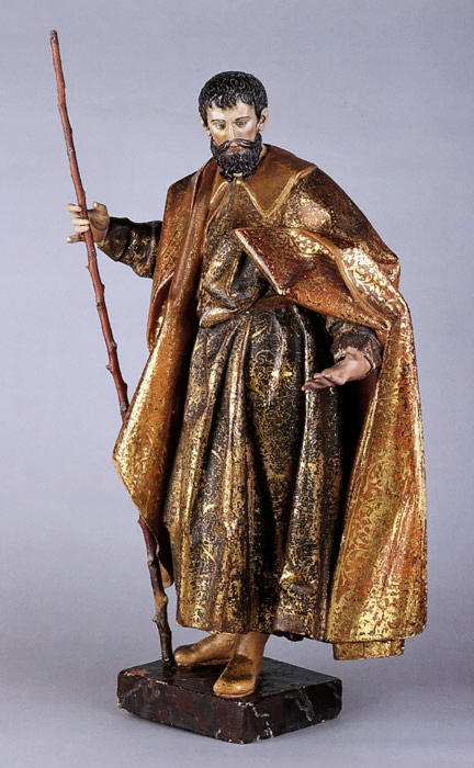 San José. Gregorio Fernández. Hacia 1610-1620. Madera policromada. Convento de San José. MM. Carmelitas Descalzas. Medina del Campo