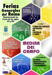 Cartel “Ferias Generales del Reino, Rememorando las ferias de los siglos XV y XVI” 