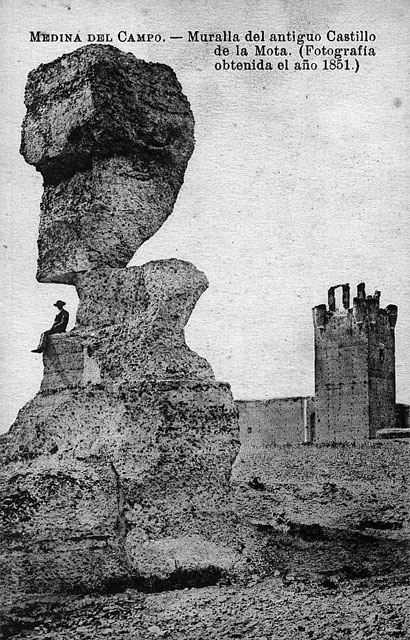 Antiguas murallas del Castillo de la Mota de Medina del Campo