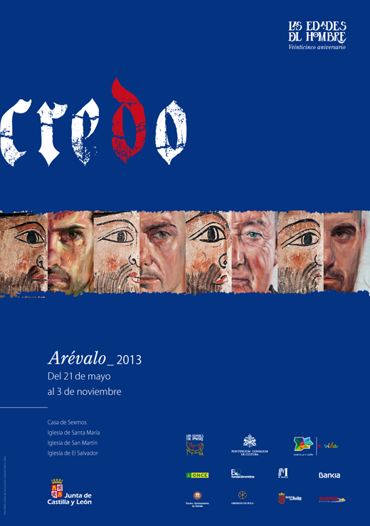 Cartel Edaddes del Hombre "Credo" 2013