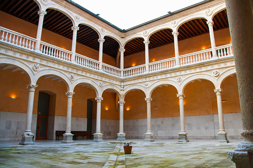 Patio renacentista en el palacio de Dueñas | © Javier García Blanco