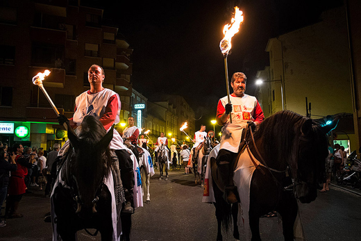 Tropas imperiales durante la recreación de la Quema de Medina | © Javier García Blanco