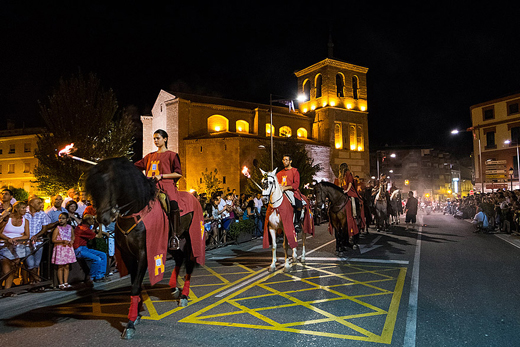 Tropas imperiales durante la recreación de la Quema de Medina | © Javier García Blanco