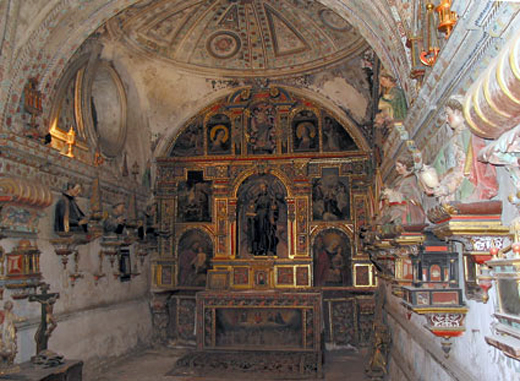 Capilla Relicario de la ilesia Parroquial Santiago el Real de Medina del Campo