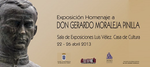 Cartel exposición homenje a D. Gerardo Mraleja Pinilla