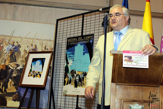 Presentación del Cartel Promocional de los Encierros Tradicionales de Medina del Campo 2013 a cargo de su autor Pe p e M o r e d a
